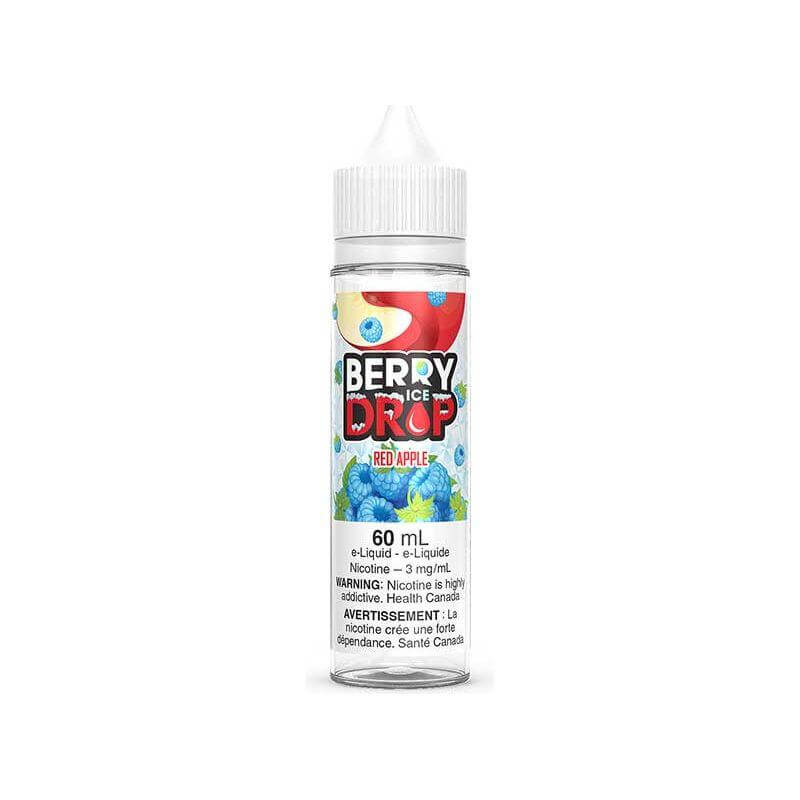 Berry Drop - Red Apple Ice - 60mL E-Liquid - Freebase E-Liquid - Vapeshop Mania