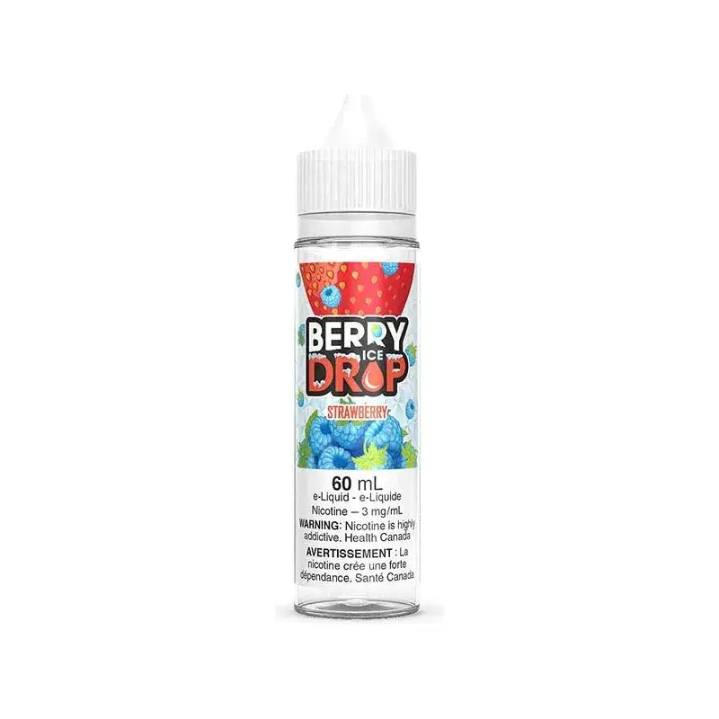 Berry Drop - Strawberry Ice - 60mL E-Liquid - Freebase E-Liquid - Vapeshop Mania