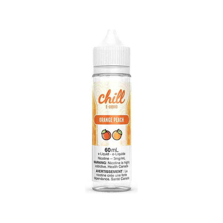 Chill - Orange Peach - 60mL E-Liquid - Freebase E-Liquid - Vapeshop Mania