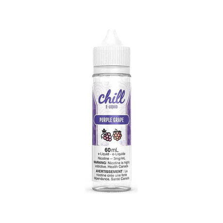 Chill - Purple Grape - 60mL E-Liquid - Freebase E-Liquid - Vapeshop Mania