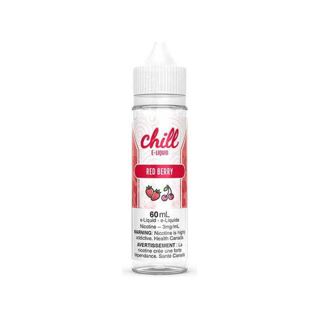 Chill - Red Berry - 60mL E-Liquid - Freebase E-Liquid - Vapeshop Mania