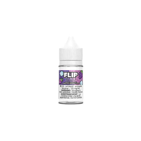 Flip Juice - Grape Punch Ice - E-liquide Salt Nic, 30 ml