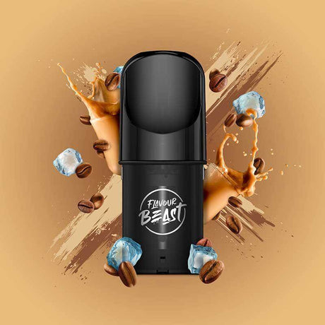 Flavour Beast Pod 3-Pack - Chillin' Coffee Ice - Prefilled Pod - Vapeshop Mania