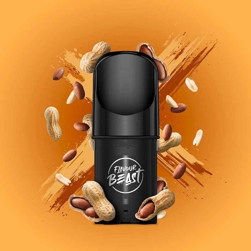 Flavour Beast Pod 3-Pack - Churned Peanut - Prefilled Pod - Vapeshop Mania