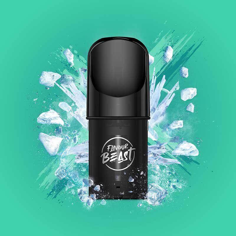 Flavour Beast Pod 3-Pack - Extreme Mint Ice - Prefilled Pod - Vapeshop Mania