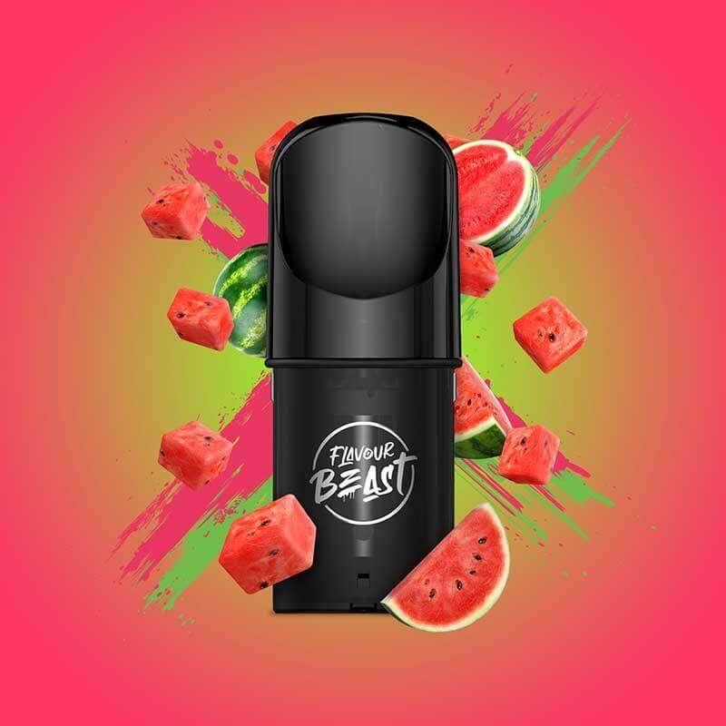 Flavour Beast Pod 3-Pack - Watermelon G - Prefilled Pod - Vapeshop Mania