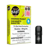 Flavour Beast STLTH Compatible Pod 3-Pack - Churned Peanut - Prefilled Pod - Vapeshop Mania