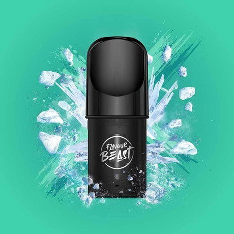 Flavour Beast STLTH Compatible Pod 3-Pack - Extreme Mint Iced - Pod prérempli - Vapeshop Mania
