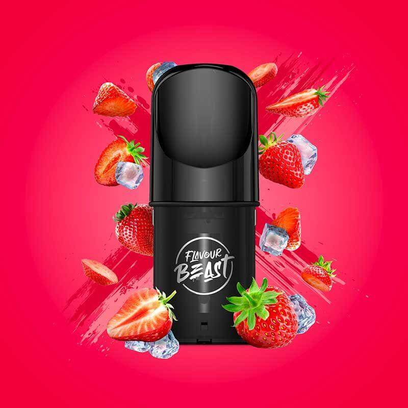 Flavour Beast STLTH Compatible Pod 3-Pack - Famous Fruit KO Iced - Prefilled Pod - Vapeshop Mania
