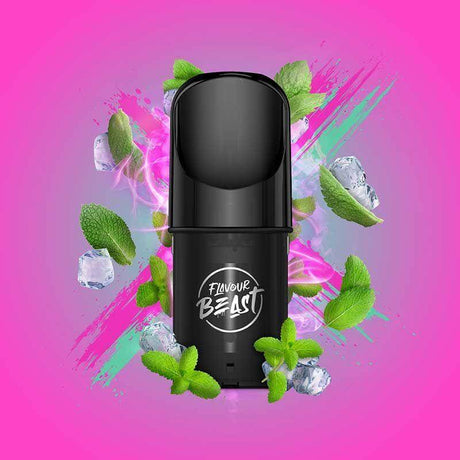 Flavour Beast STLTH Compatible Pod 3-Pack - Mystiq Mint Iced - Prefilled Pod - Vapeshop Mania