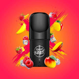 Flavour Beast STLTH Compatible Pod 3-Pack - Ragin' Razz Mango Iced - Prefilled Pod - Vapeshop Mania