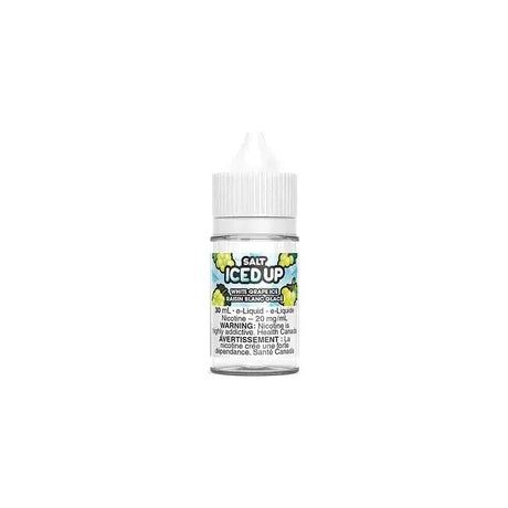 Iced Up - Glace au raisin blanc - E-liquide Salt Nic, 30 ml