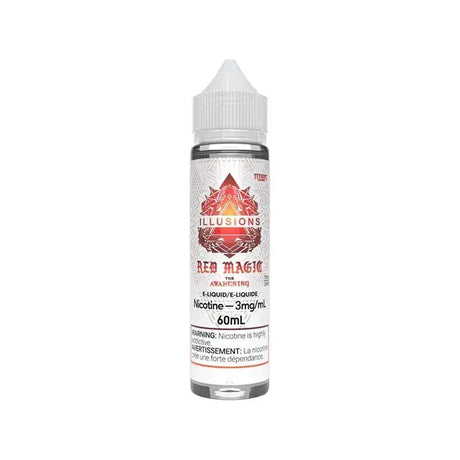 Illusions - Red Magic - E-liquide 60 ml - E-liquide Freebase - Vapeshop Mania