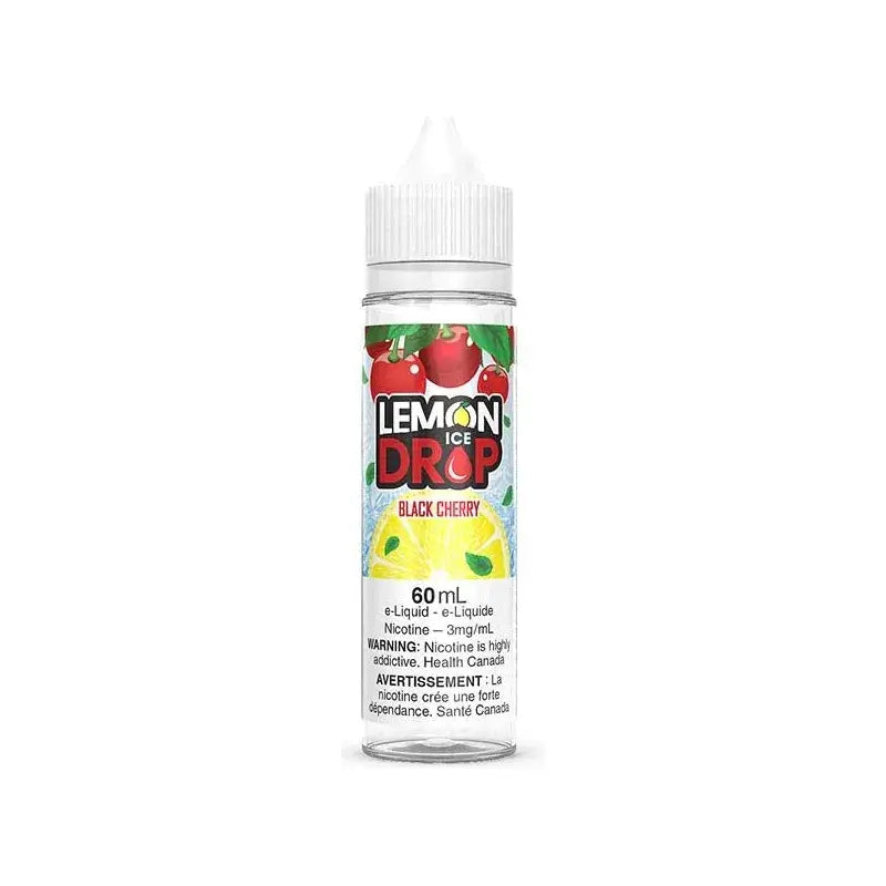 Lemon Drop - Black Cherry Ice - E-Liquid - Freebase E-Liquid - Vapeshop Mania