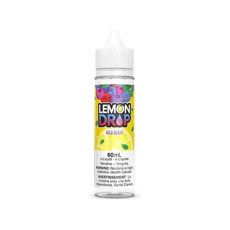 Lemon Drop - Wild Berry - 60mL E-Liquid - Freebase E-Liquid - Vapeshop Mania