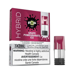 Pop Hit Pod 3-Pack - Grape Pomegranate Ice