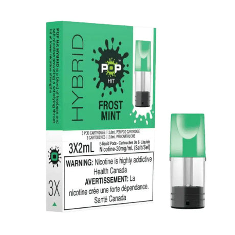 Pop Hit Pod 3-Pack - Frost Mint - Prefilled Pod - Vapeshop Mania