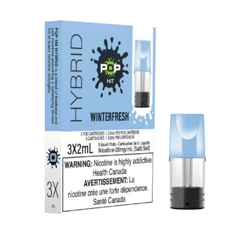 Pop Hit , lot de 3 - Winterfresh - Pod prérempli - Vapeshop Mania