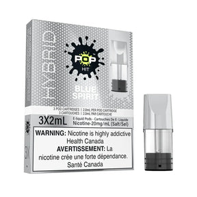 Pop Hit STLTH Compatible Pod 3-Pack - Blue Spirit - Prefilled Pod - Vapeshop Mania