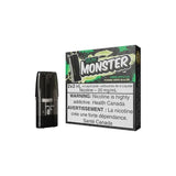 STLTH Monster Pod 2-Pack - Pomme verte glacée - Pod prérempli - Vapeshop Mania
