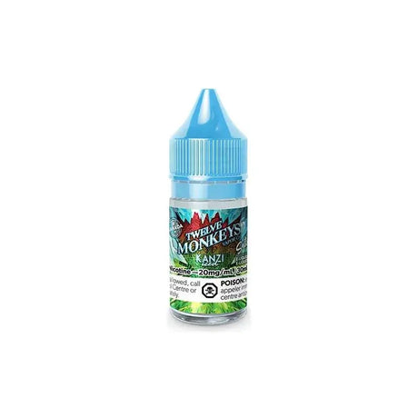 Twelve Monkeys Ice Age - Kanzi Iced - 30mL Salt Nic E-Liquid - Salt Nic E-Liquid - Vapeshop Mania