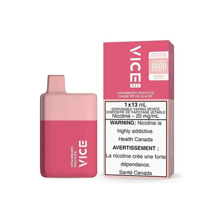 Vice Box 6K - Glace à la fraise et à la pêche