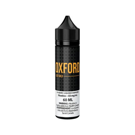 Vaporus Oxford - Lost Gold E-Liquid - Freebase E-Liquid - Vapeshop Mania
