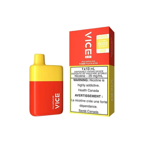 Vice Box 6K - Fuji Apple Ice - Vape jetable - Vapeshop Mania
