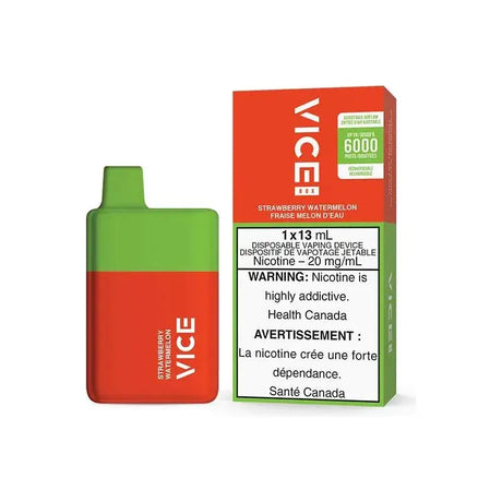 Vice Box 6K - Fraise-Pastèque - Vape jetable - Vapeshop Mania