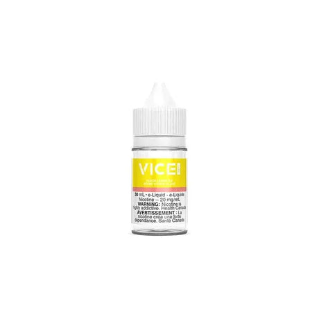 Vice - Peach Lemon Ice - 30mL Salt Nic E-Liquid - Salt Nic E-Liquid - Vapeshop Mania