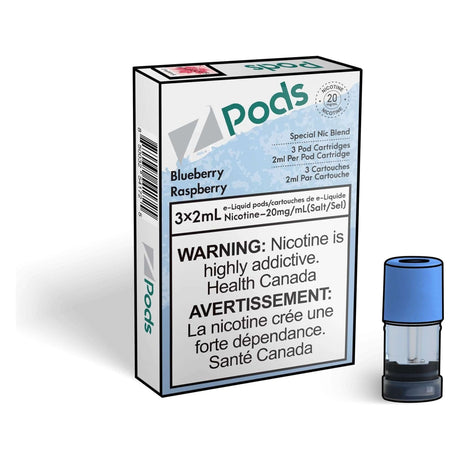 Z Pods Pod 3-Pack - Blue Raspberry