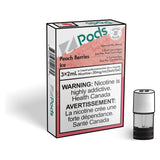 Z Pods Pod 3-Pack - Peach Berries Ice
