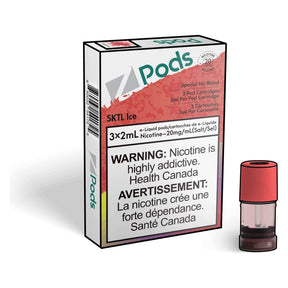 Z Pods Pod 3-Pack - Burst Ice - Prefilled Pod - Vapeshop Mania