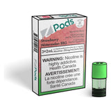 Z Pods Pod 3-Pack - Strawberry Watermelon BBG - Prefilled Pod - Vapeshop Mania