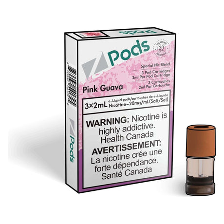 Z Pods STLTH Compatible Pod 3-Pack - Pink Guava - Prefilled Pod - Vapeshop Mania