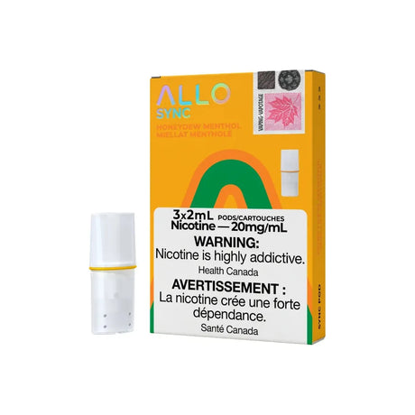 ALLO Sync Pod Pack - Honeydew Menthol - Vapeshop Mania