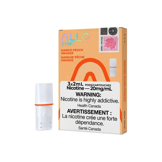ALLO Sync Pod Pack - Mango Peach Orange - Vapeshop Mania