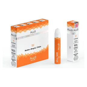 ALLO Ultra 1600 Disposable - Peach - Vapeshop Mania