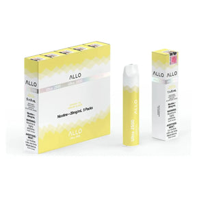 ALLO Ultra 2500 Disposable - Banana Ice - Vapeshop Mania