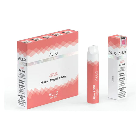 ALLO Ultra 2500 Disposable - Lychee Ice - Vapeshop Mania