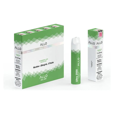 ALLO Ultra 2500 Disposable - Strawberry Kiwi - Vapeshop Mania