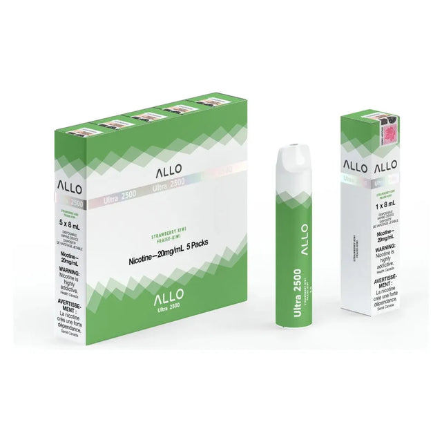 ALLO Ultra 2500 Disposable - Strawberry Kiwi - Vapeshop Mania