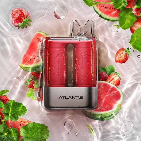 Shop Atlantis by NVZN 8000 Disposable - Strawberry Watermelon Twist - at Vapeshop Mania