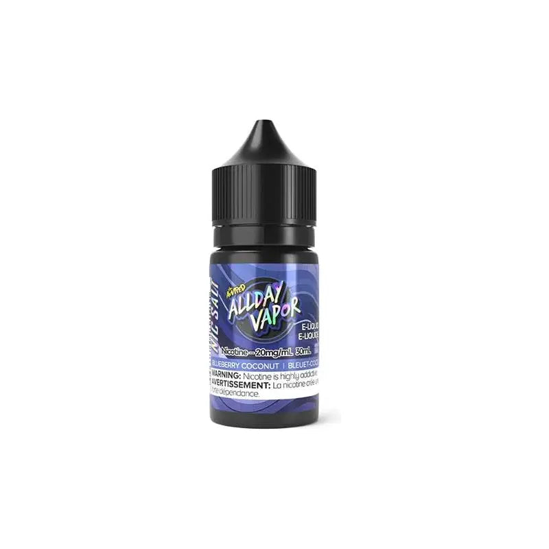 Blueberry Coconut by All Day Vapor - Salt Nic Vape Juice - Vapeshop Mania