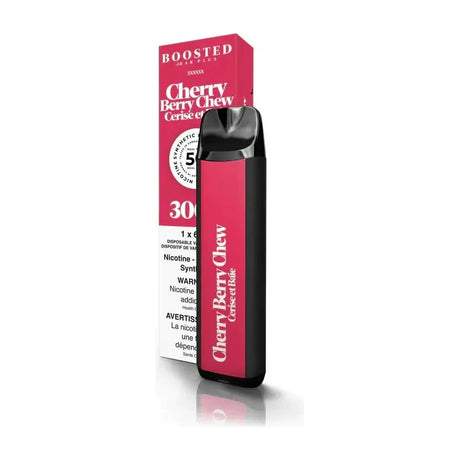 Shop Boosted Bar Plus 3000 Disposable - Cherry Berry Chew - at Vapeshop Mania