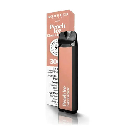 Shop Boosted Bar Plus 3000 Disposable - Peach Ice - at Vapeshop Mania