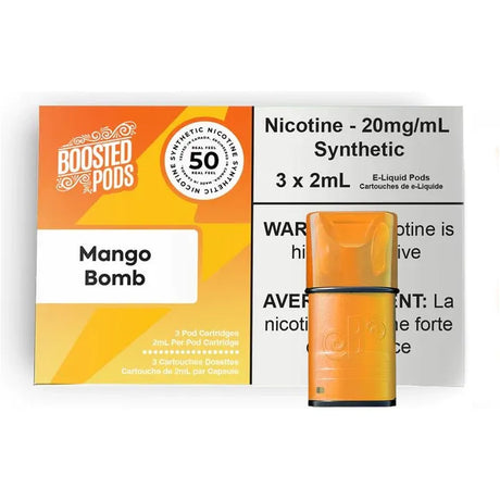 BOOSTED Pods - Mango Bomb - Vapeshop Mania