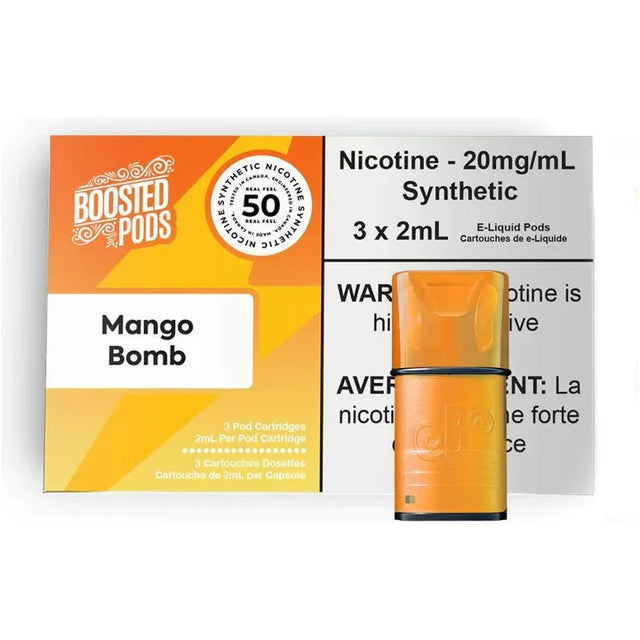 BOOSTED Pods - Mango Bomb - Vapeshop Mania