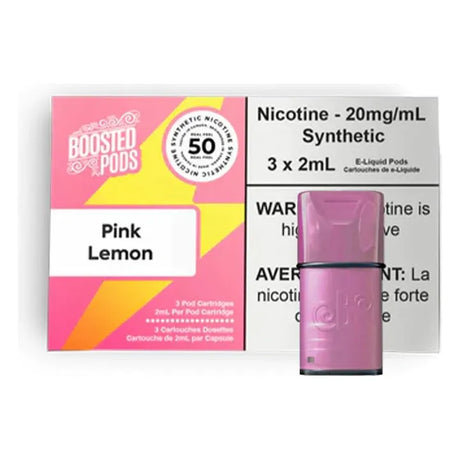 Shop BOOSTED Pods - Pink Lemon - at Vapeshop Mania