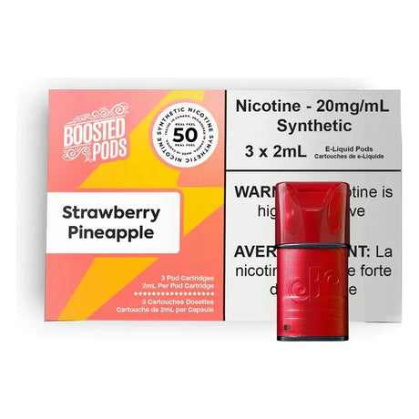 Shop BOOSTED Pods - Strawberry Pineapple - at Vapeshop Mania